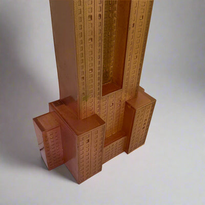 Empire State Building Skyscraper Floor Lamp, Italy, c1970