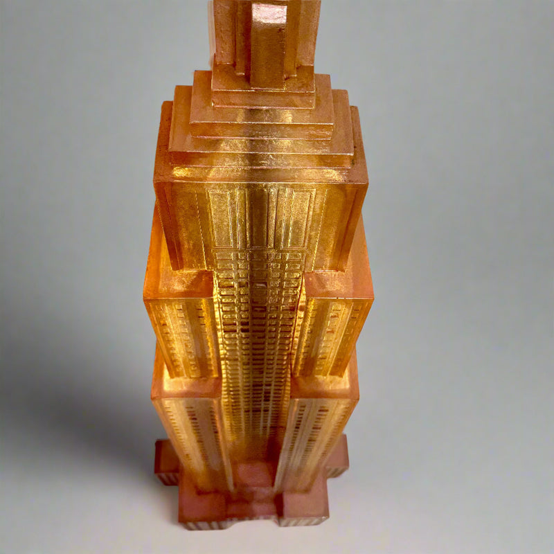 Empire State Building Skyscraper Floor Lamp, Italy, c1970