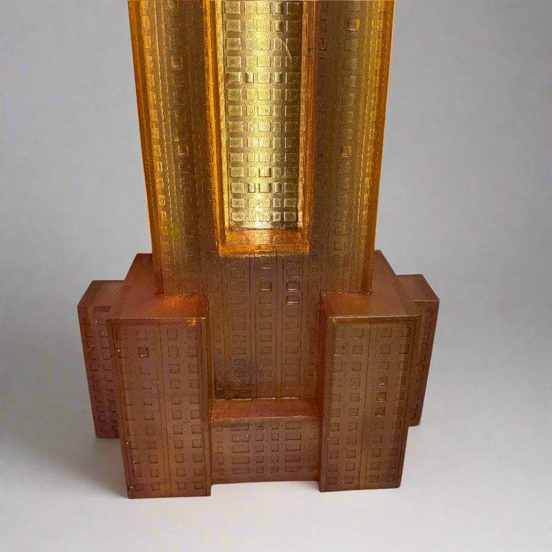 Empire State Building Skyscraper Floor Lamp, Italy, c1970
