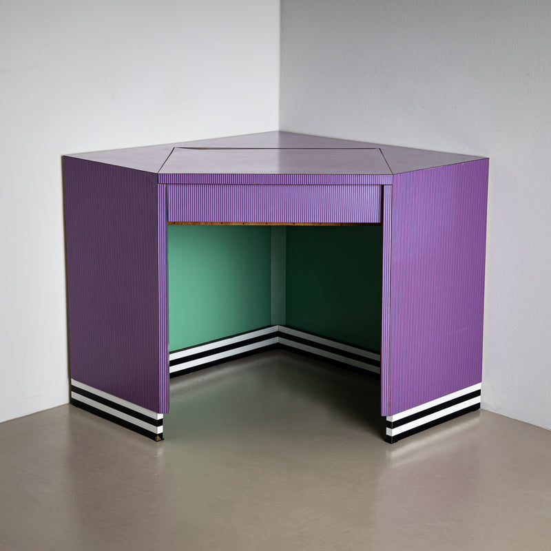 Postmodern Corner Desk, Italy, Late 20th Century