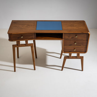 Desk, Attributed to Silvio Cavatorta, Italian Manufacture, 1950s