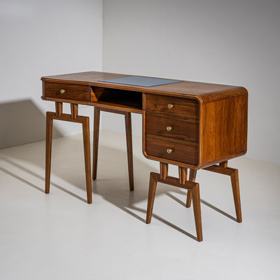 Desk, Attributed to Silvio Cavatorta, Italian Manufacture, 1950s