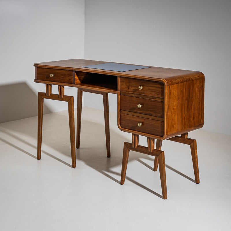 Desk, Attributed to Silvio Cavatorta, Italian Manufacture, 1950s