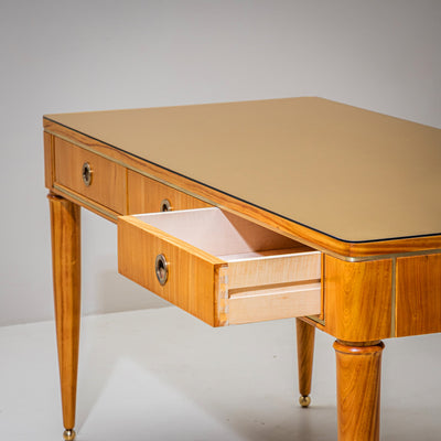 Art Deco Desk, Probably Italy, 1940s