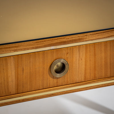 Art Deco Desk, Probably Italy, 1940s