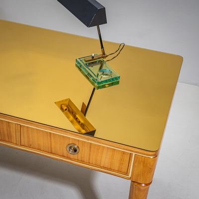 Art Deco Desk, Probably Italy, 1940s