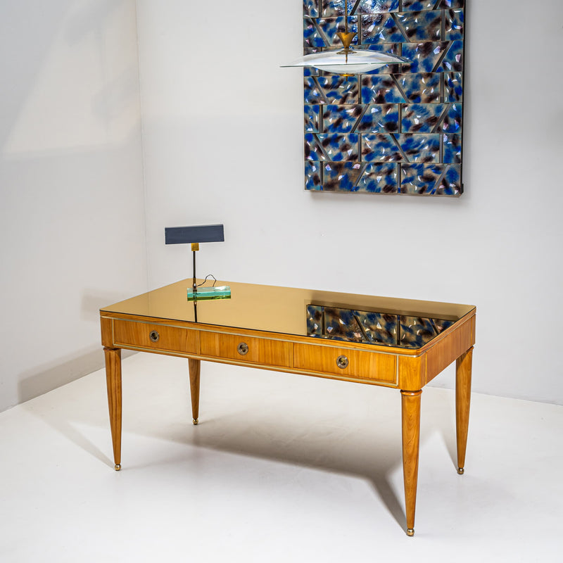 Art Deco Desk, Probably Italy, 1940s
