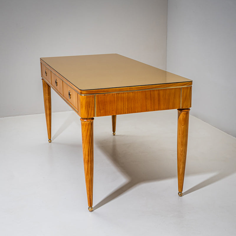 Art Deco Desk, Probably Italy, 1940s