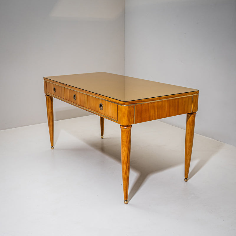 Art Deco Desk, Probably Italy, 1940s