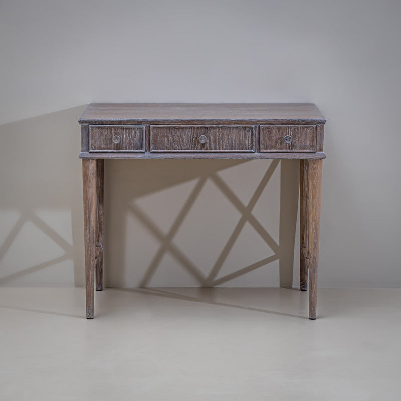 Pair of Desks in Limed Oak, Mid-20th Century