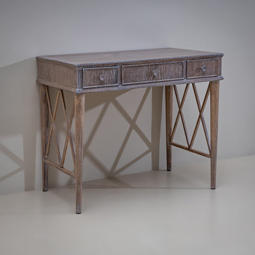 Pair of Desks in Limed Oak, Mid-20th Century