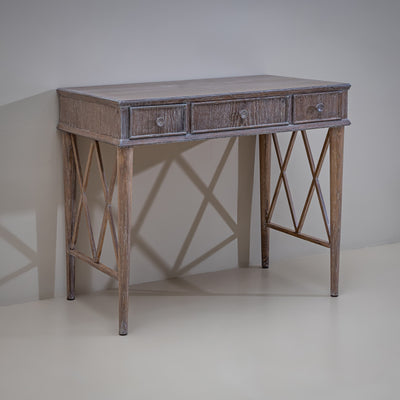 Pair of Desks in Limed Oak, Mid-20th Century