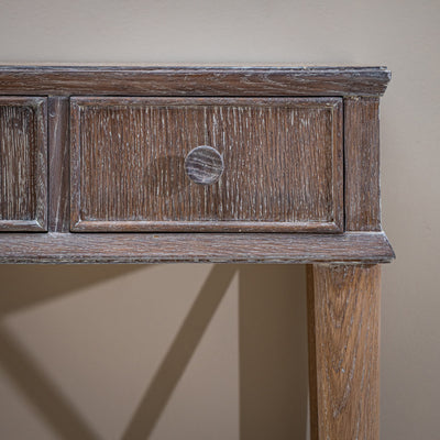 Pair of Desks in Limed Oak, Mid-20th Century