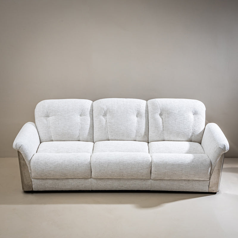 Seating Group with Sofa and Two Armchairs, Italy, Mid-20th Century