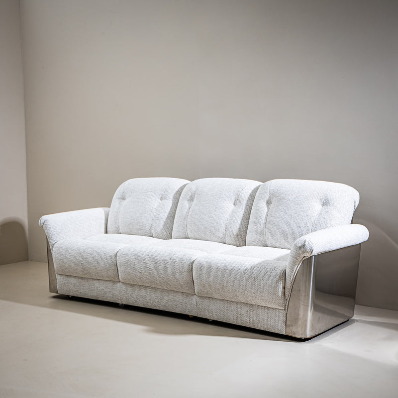 Seating Group with Sofa and Two Armchairs, Italy, Mid-20th Century