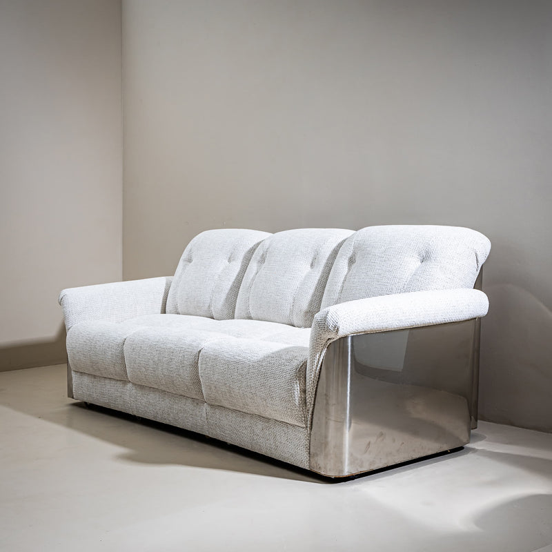 Seating Group with Sofa and Two Armchairs, Italy, Mid-20th Century