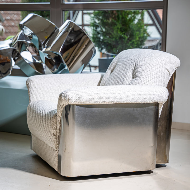 Seating Group with Sofa and Two Armchairs, Italy, Mid-20th Century