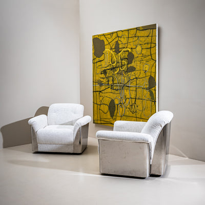 Seating Group with Sofa and Two Armchairs, Italy, Mid-20th Century