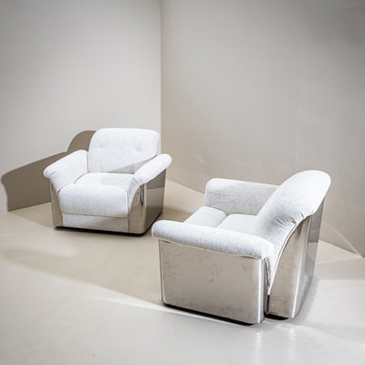 Seating Group with Sofa and Two Armchairs, Italy, Mid-20th Century