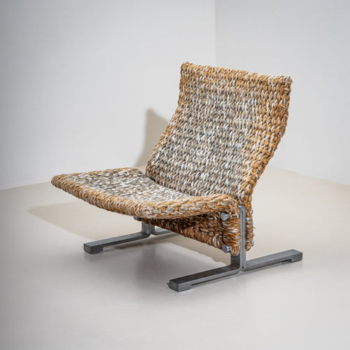 Armchair with Table by Marzio Cecchi, Italy, 1970s