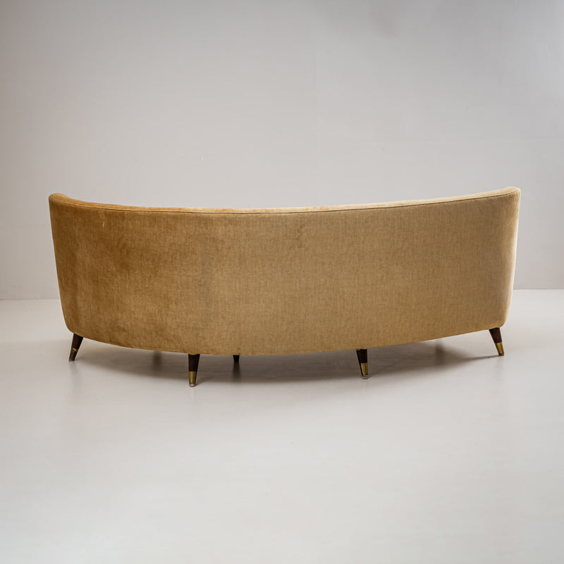 Curved Sofa by Gio Ponti (1891–1979), Italy, 1950s