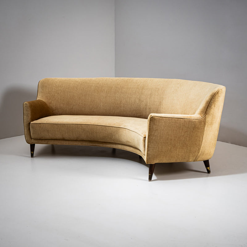 Curved Sofa by Gio Ponti (1891–1979), Italy, 1950s
