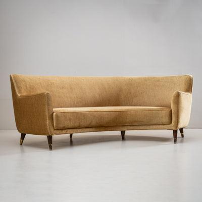 Curved Sofa by Gio Ponti (1891–1979), Italy, 1950s