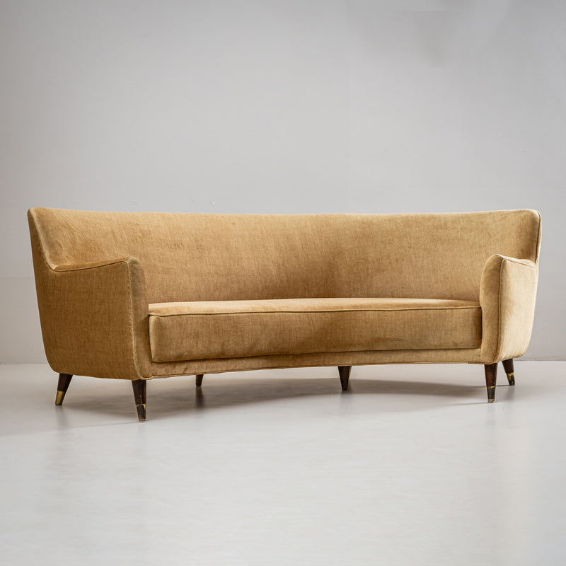 Curved Sofa by Gio Ponti (1891–1979), Italy, 1950s