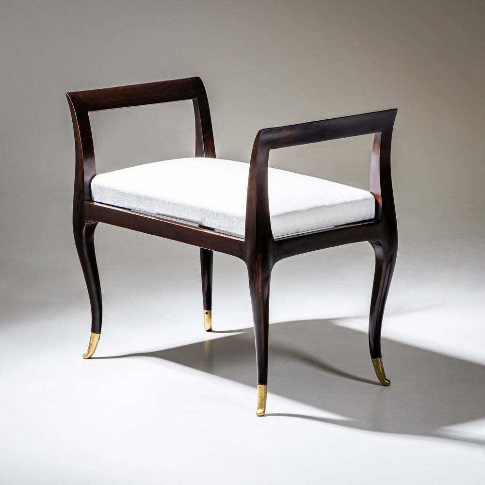 Tabouret, attributed to Guglielmo Ulrich, Italy, circa 1950