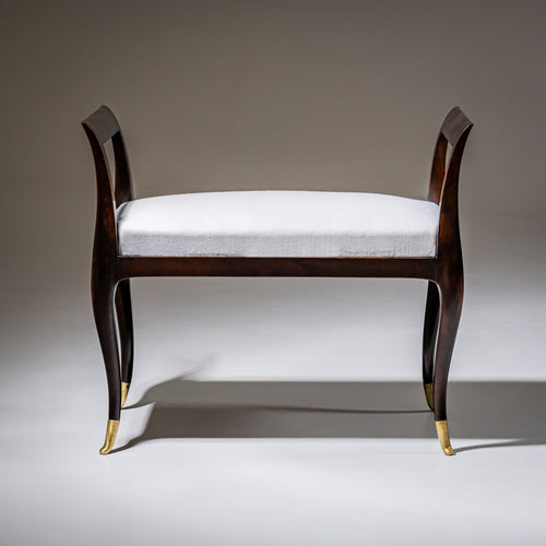 Tabouret, attributed to Guglielmo Ulrich, Italy, circa 1950