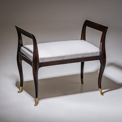 Tabouret, attributed to Guglielmo Ulrich, Italy, circa 1950