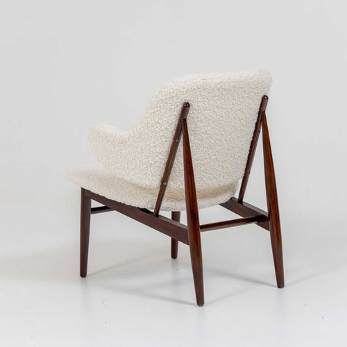 Ib Kofod-Larsen Shell Lounge Chair, Denmark, Mid-20th Century
