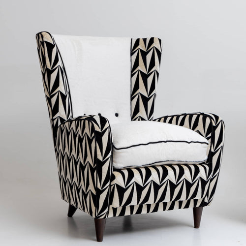 Pair of Lounge Chairs, Italian Manufacture, Mid-20th Century