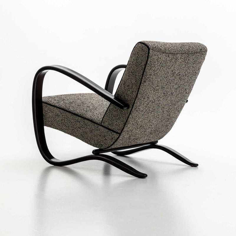 A single H-269 Lounge Chair by Jindřich Halabala, Czech Republic 1930s