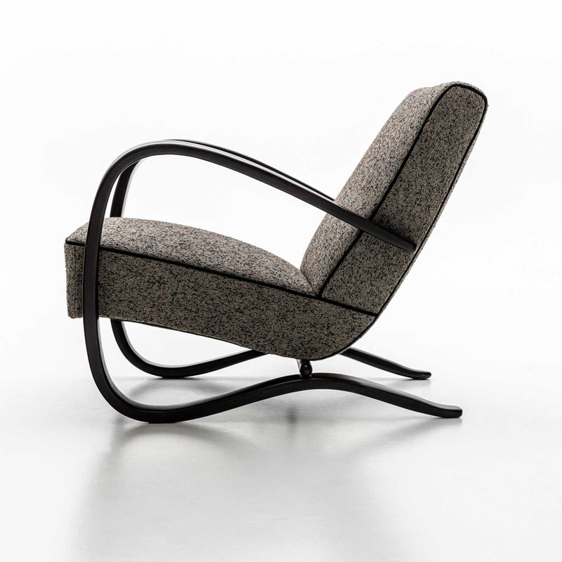 A single H-269 Lounge Chair by Jindřich Halabala, Czech Republic 1930s