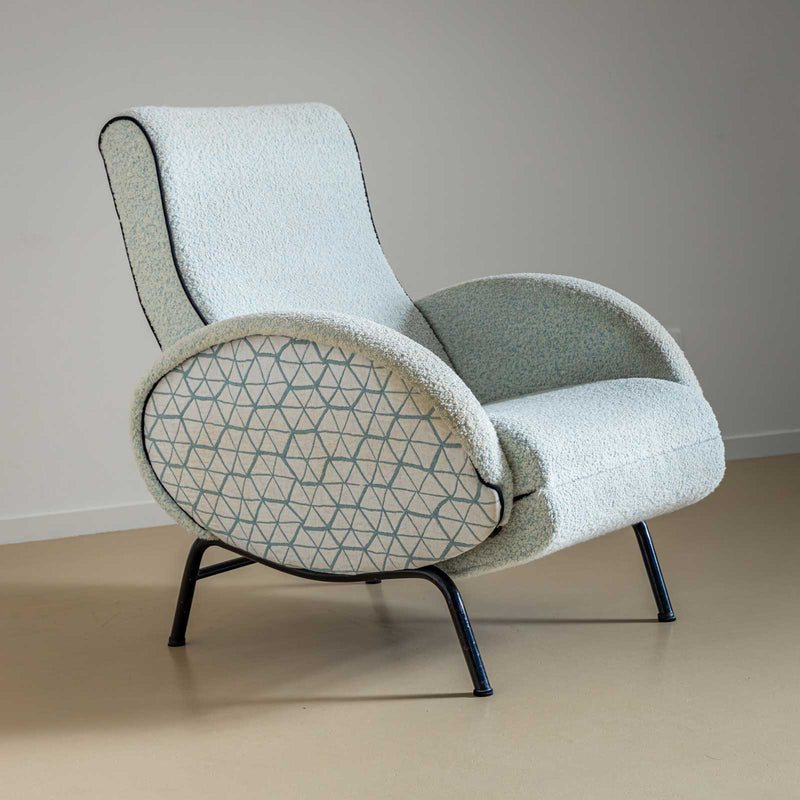 Lounge Chairs by Dormiveglia, Italy, Mid-20th Century