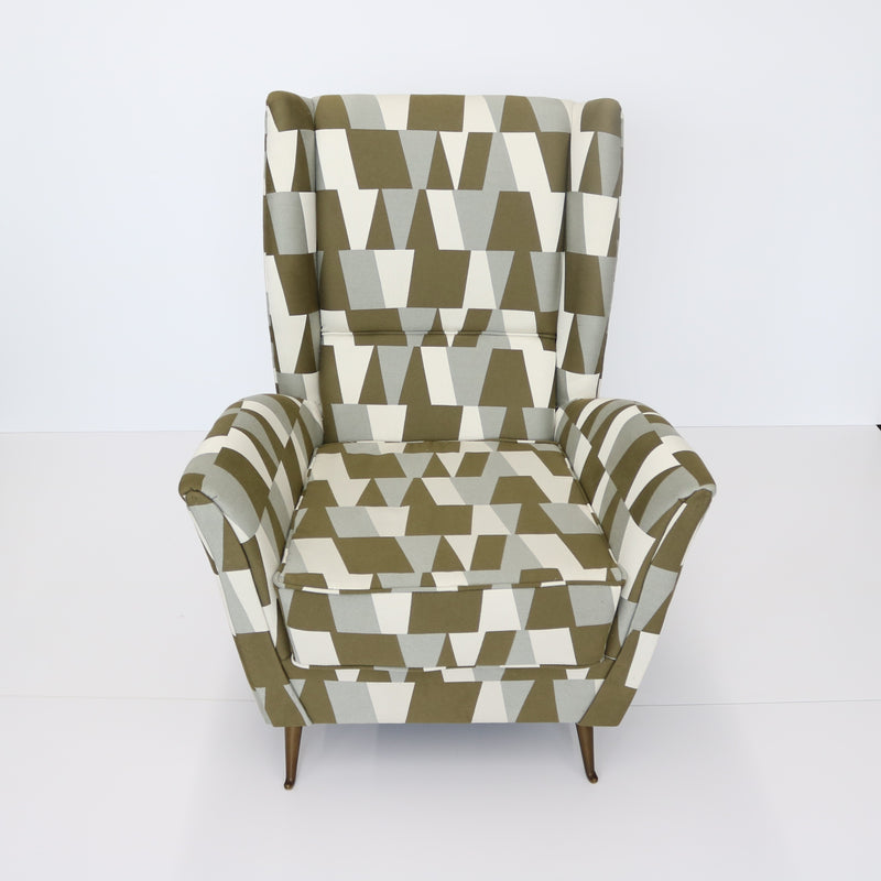 Single Italian Modernist Lounge Chair