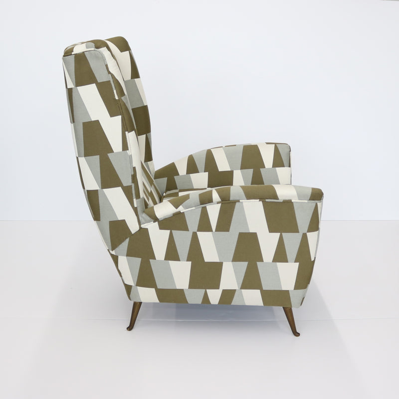 Single Italian Modernist Lounge Chair