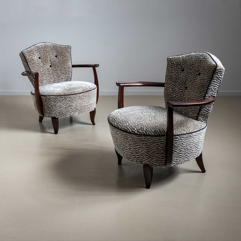 Art Deco Armchairs, probably France, around 1920