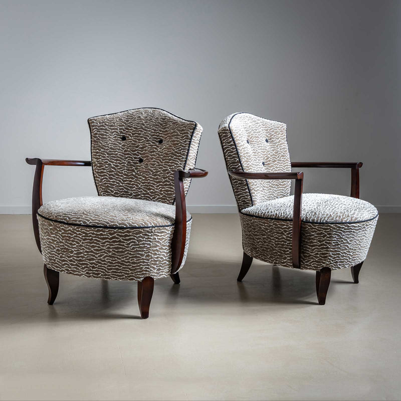 Art Deco Armchairs, probably France, around 1920