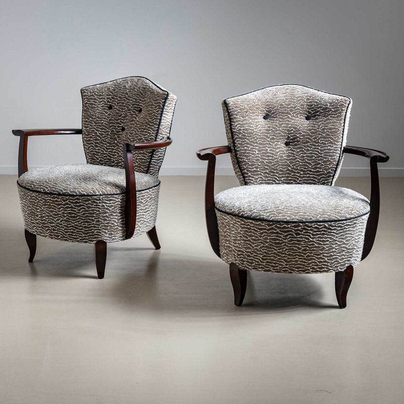 Art Deco Armchairs, probably France, around 1920