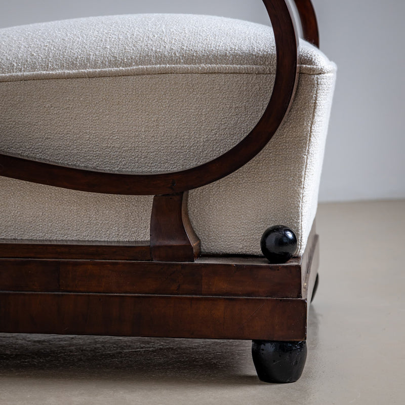 Pair of Art Deco Armchairs, Italy, 1920s