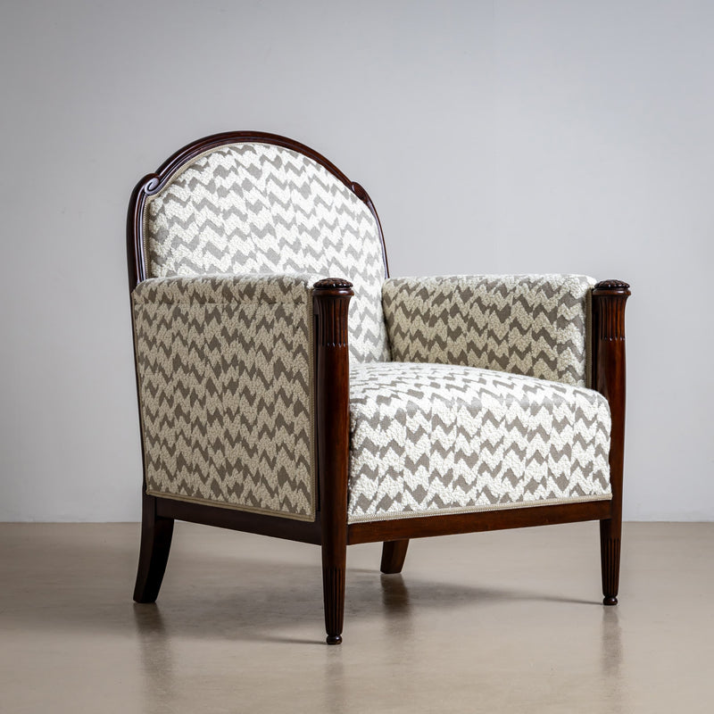 Pair of Art Deco Armchairs, France, circa 1920