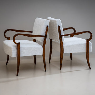 Pair of Armchairs, possibly Italy, 1940s