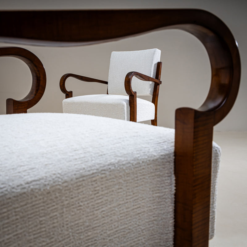 Pair of Armchairs, possibly Italy, 1940s