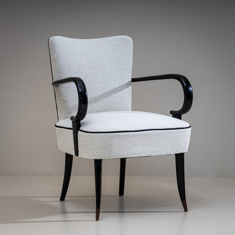 Pair of Armchairs, possibly Italy, 1940s