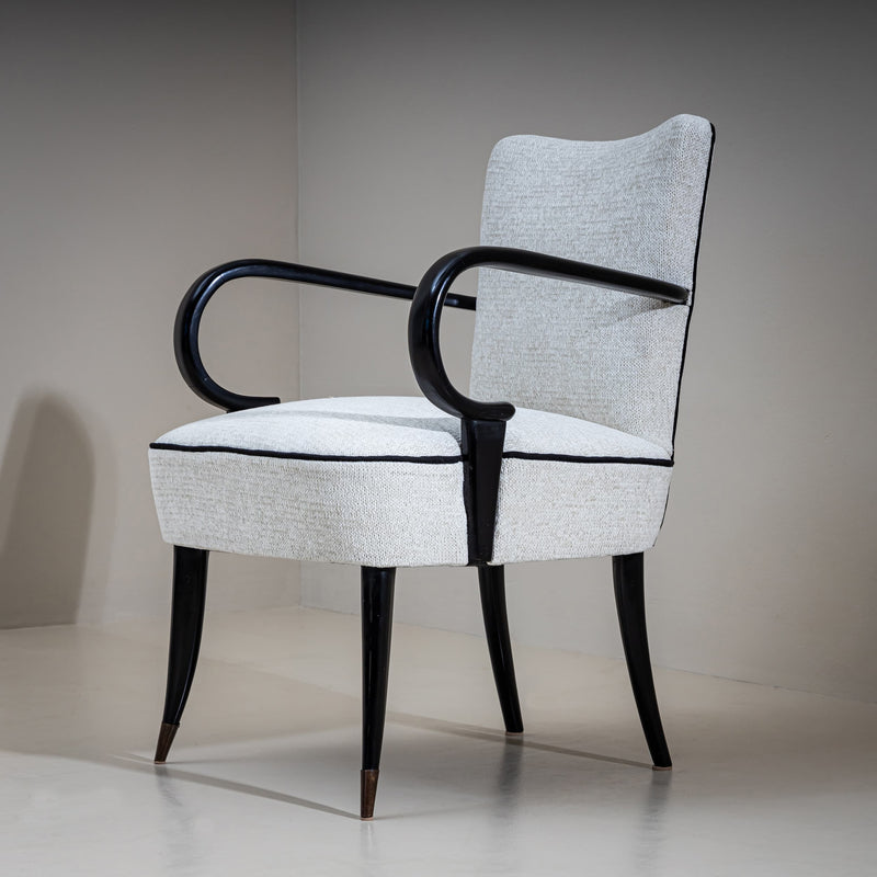 Pair of Armchairs, possibly Italy, 1940s