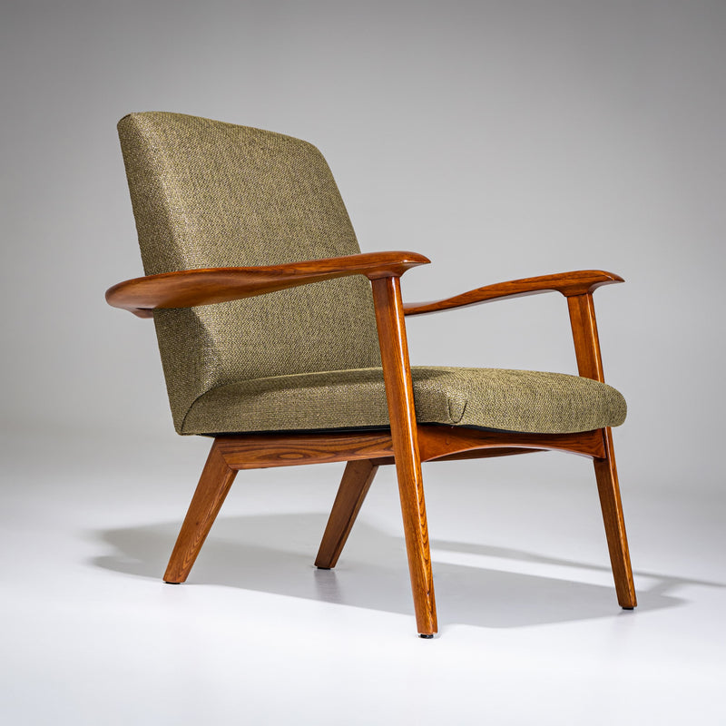 Pair of Lounge Chairs, Probably Italy, Mid-20th Century