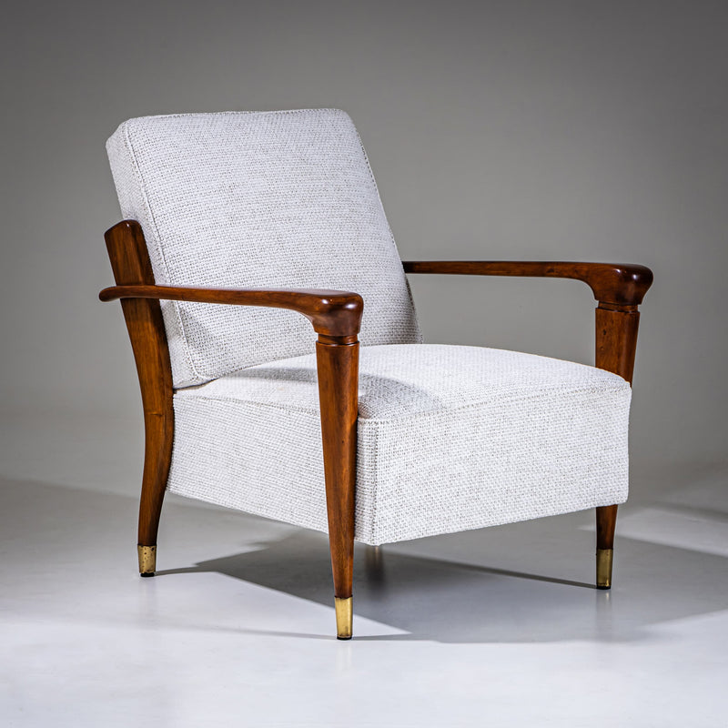 Pair of Lounge Chairs, Italy, Mid-20th Century