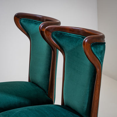 Pair of Lounge Chairs, Italy, 1950s